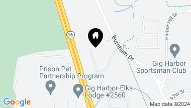 Map of 9903 Prospect Place #14, Gig Harbor WA, 98335