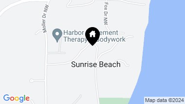 Map of 10410 Sunrise Beach Drive NW, Gig Harbor WA, 98332