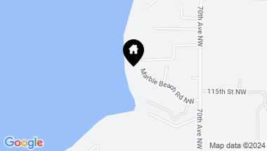 Map of 7111 Marble Beach Road NW, -9368, Gig Harbor WA, 98332