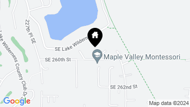Map of 25927 232nd Court SE, Maple Valley WA, 98038