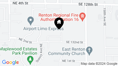 Map of 221 Shadow Avenue NE, Renton WA, 98059