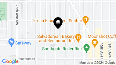 Map of 9438 21st Avenue SW, Seattle WA, 98106