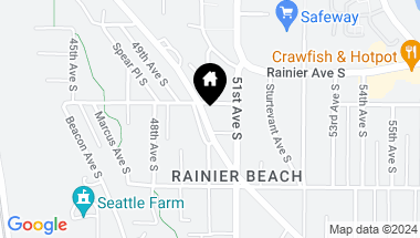 Map of 9318 Renton Avenue S, Seattle WA, 98118
