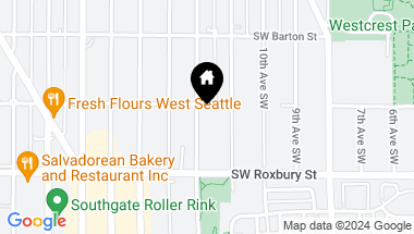 Map of 9402 12th Avenue SW, Seattle WA, 98106