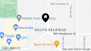 Map of 8829 Delridge Way SW #B, Seattle WA, 98106