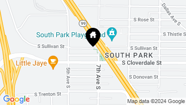 Map of 551 S Sullivan Street, Seattle WA, 98108