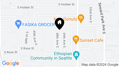 Map of 7918 48th Avenue S, Seattle WA, 98118