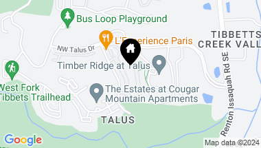 Map of 150 Cougar Ridge Road NW #1302, Issaquah WA, 98027