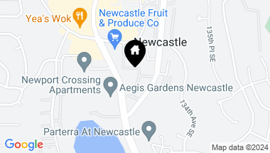 Map of 7453 Newcastle Golf Club Road Unit: H203, Newcastle WA, 98059