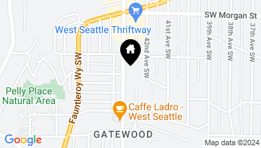 Map of 6900 California Avenue SW, Seattle WA, 98136