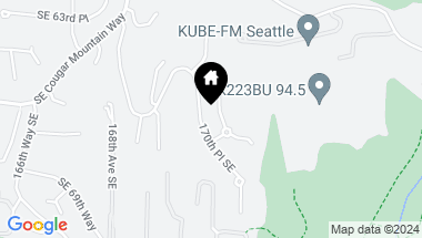 Map of 17035 SE 65th Place, Bellevue WA, 98006