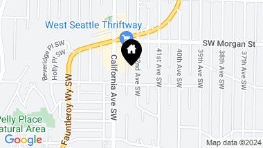 Map of 6547 42nd Avenue SW #301, Seattle WA, 98136