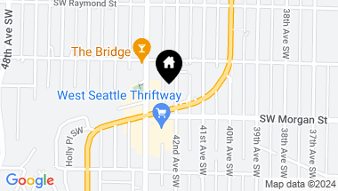Map of 6339 42nd Avenue SW, Seattle WA, 98136