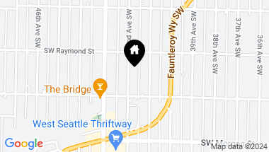 Map of 6030 42nd Avenue SW, -1610, Seattle WA, 98136