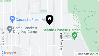 Map of 5456 18th Avenue SW, -1542, Seattle WA, 98106