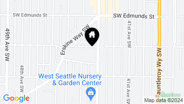 Map of 5001 California Avenue SW #301, Seattle WA, 98136