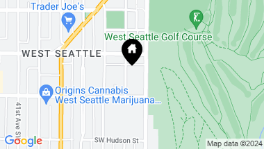 Map of 4724 36th Avenue SW, Seattle WA, 98126