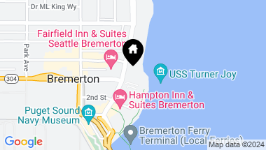 Map of 320 Washington Avenue #602, Bremerton WA, 98337