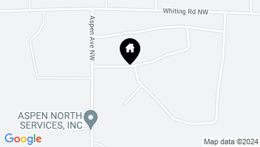Map of 1320 Whiting Road NW Unit: 86, Northern Twp MN, 56601