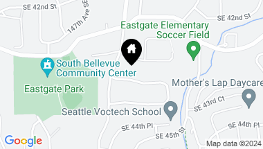 Map of 15024 SE 43rd Place, Bellevue WA, 98006