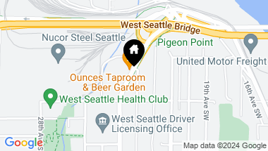 Map of 69 Xx 23rd Avenue SW, Seattle WA, 98106