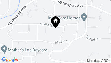 Map of 16007 SE 42nd Place, Bellevue WA, 98006