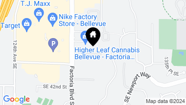 Map of 4106 Factoria Boulevard SE #315C, Bellevue WA, 98006