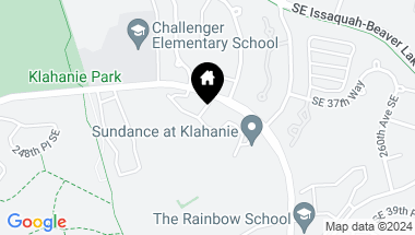 Map of 25235 SE Klahanie Boulevard #L103, Sammamish WA, 98029