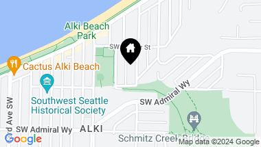 Map of 2735 57th Avenue SW, Seattle WA, 98116