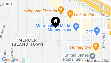Map of 2800 75th Place SE #201, Mercer Island WA, 98040