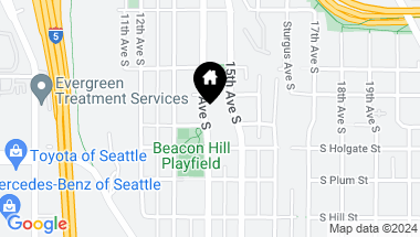 Map of 1770 B 14th Avenue S, Seattle WA, 98144