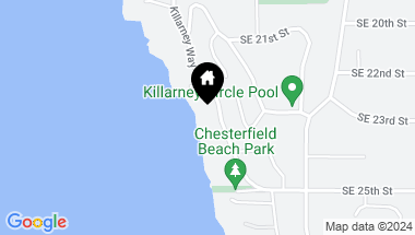 Map of 2245 Killarney Way, Bellevue WA, 98004