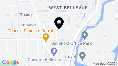 Map of 1426 108th Avenue SE, Bellevue WA, 98004