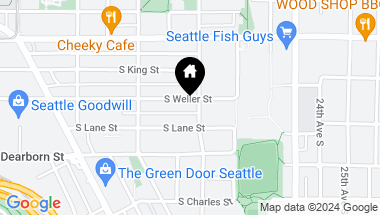 Map of 1851 S Weller Street, Seattle WA, 98144