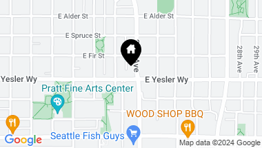 Map of 107 23rd Avenue #C, Seattle WA, 98122