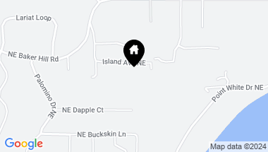 Map of 4544 Island Avenue NE, Bainbridge Island WA, 98110