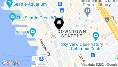 Map of 1000 1st Avenue #2301, Seattle WA, 98104