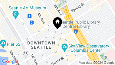 Map of 909 5th Avenue #PH3, Seattle WA, 98164