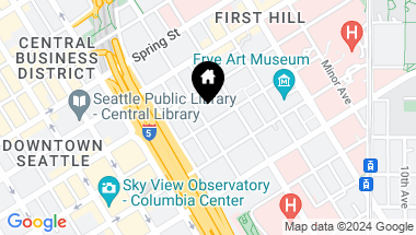 Map of 800 Columbia Street Unit #2001 , Seattle WA, 98104
