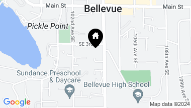 Map of 321 Bellevue Way SE Unit: 506, Bellevue WA, 98004