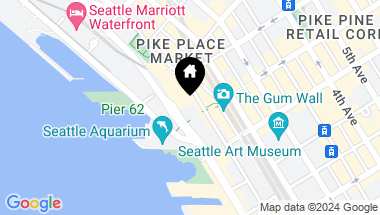 Map of 1507 Western Avenue #301, Seattle WA, 98101