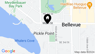 Map of 10047 Main Street #418, Bellevue WA, 98004