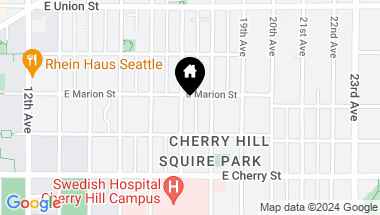 Map of 824 17th Avenue #B, Seattle WA, 98122