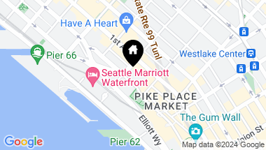Map of 2030 Western Avenue #306, Seattle WA, 98121