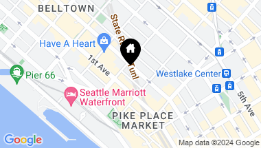 Map of 2033 2nd Avenue #2302, Seattle WA, 98121
