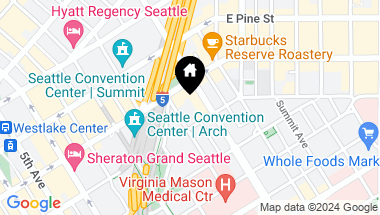 Map of 1420 Terry Avenue #906, Seattle WA, 98101