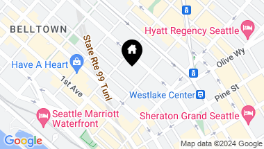 Map of 2000 Third Avenue #4304, Seattle WA, 98101