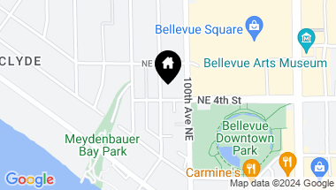 Map of 9902 NE 4th Street #6, Bellevue WA, 98004
