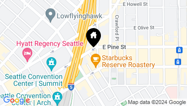 Map of 1201 Pine Street, Seattle WA, 98101