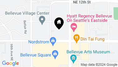 Map of 889 103rd Avenue NE #901, Bellevue WA, 98004
